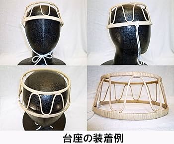 Amazon.co.jp: アジロ笠大 装着用「台座(五徳)」付（菅笠 すげ笠